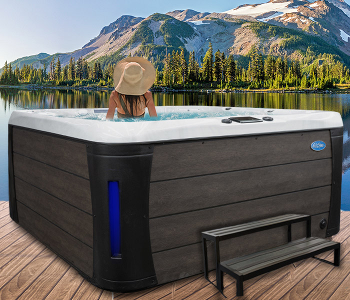 Calspas hot tub being used in a family setting - hot tubs spas for sale Miles City